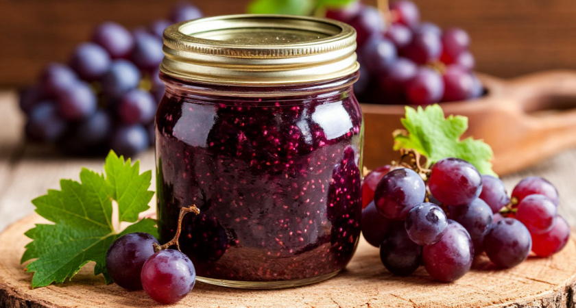 Научила подруга с Юга: теперь всегда готовлю варенье из винограда - получается настоящий деликатес