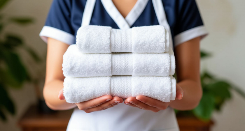 Почему полотенца в отелях всегда белоснежные? Горничная люксового отеля поделилась секретной хитростью