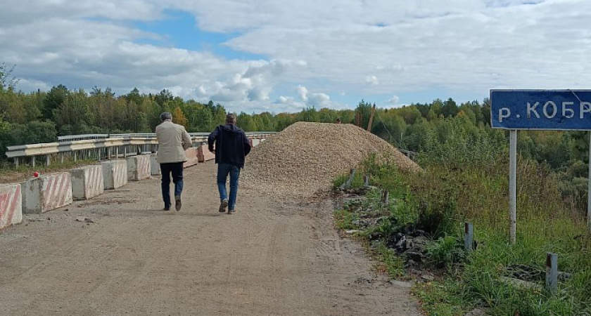 В Нагорском районе идет ремонт сразу четырех мостов