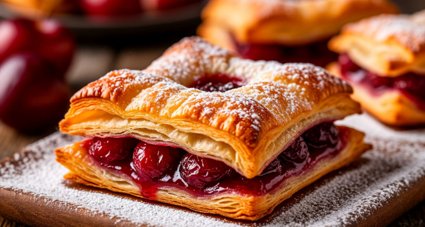 Выпечка со сливами, которая готовится быстрее, чем закипит чайник. Идеально для внезапных гостей