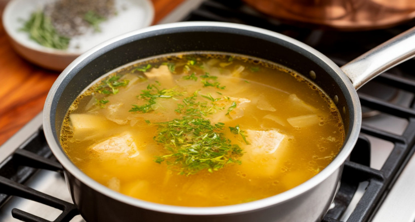 Почему опытные шеф-повара советуют варить бульон без крышки