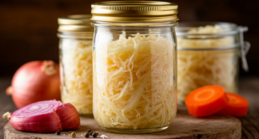 Квасим капусту сразу в банке: ароматная, красивая - хрустит как свежая