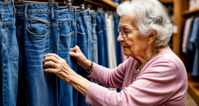 При пенсии в 15 тысяч выучила дорогу в "Чижик": что представляют собой джинсы за 199 рублей