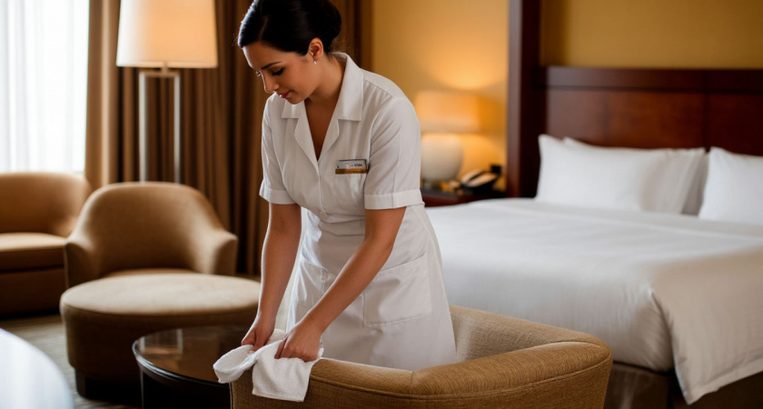 Случайно узнала, как горничные в санатории вытирают пыль. Стала делать так же - про пыль в доме забыла