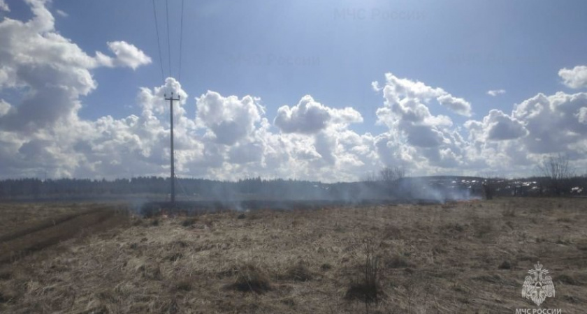 Четвертый класс пожароопасности установлен на территории Кировской области