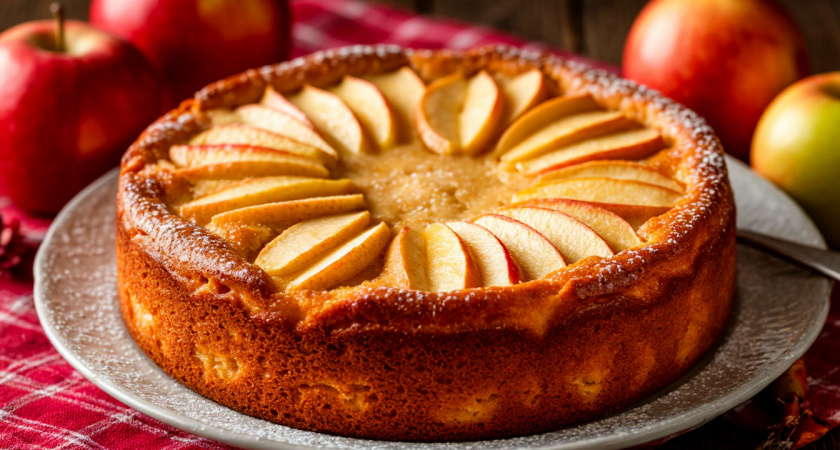 Такую вкусноту с яблоками вы ещё не готовили — без духовки, за 25 минут и с творогом