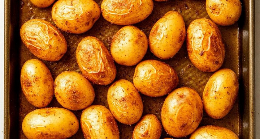 Теперь картофель готовлю только так: получается хрустящий снаружи и кремовый внутри