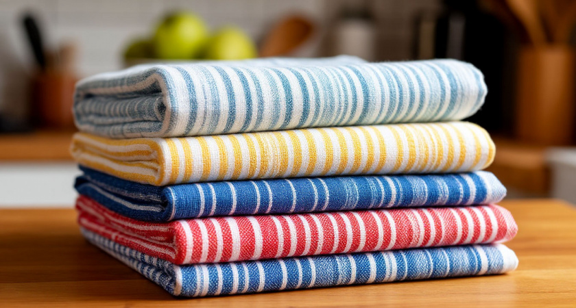 Нужна не сода, а кое-что другое: мой способ идеальной стирки кухонных полотенец