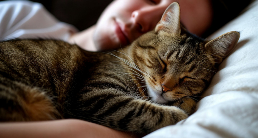 Кошки защищают ваш сон: что делают кошки, пока вы спите