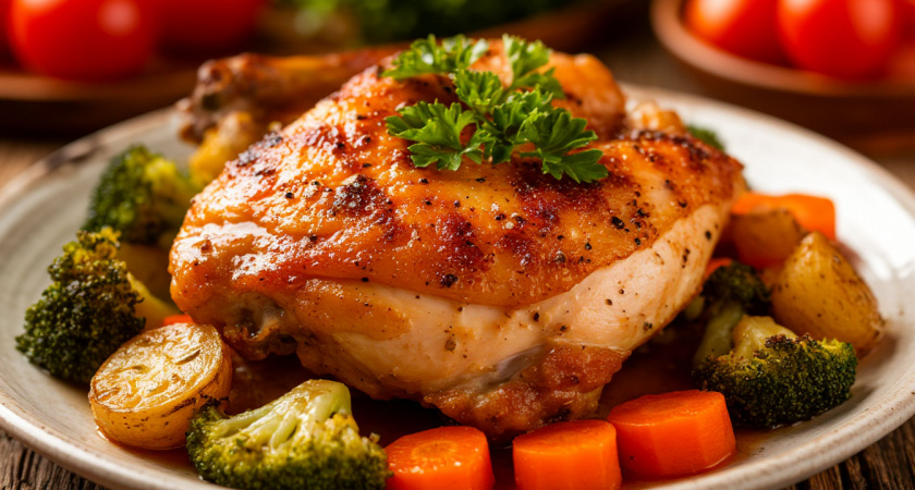 Проще не придумаешь, вкуснее не найдешь: спасибо человеку, который придумал этот рецепт курицы - всегда получается сочной