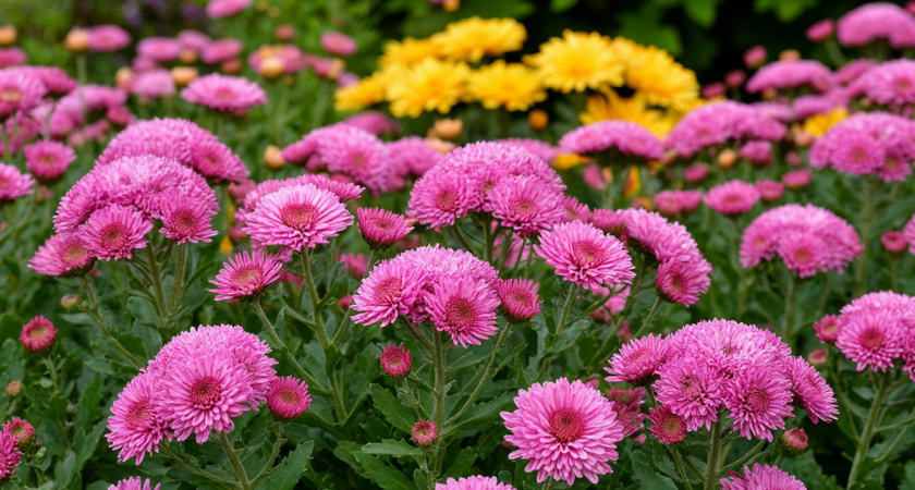 4 самых неприхотливых осенних цветка, которые заменят капризные розы