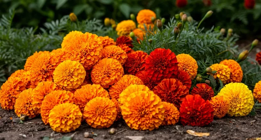 Использую бархатцы как сидерат по совету 78-летнего агронома: земля за 2 сезона улучшилась в разы