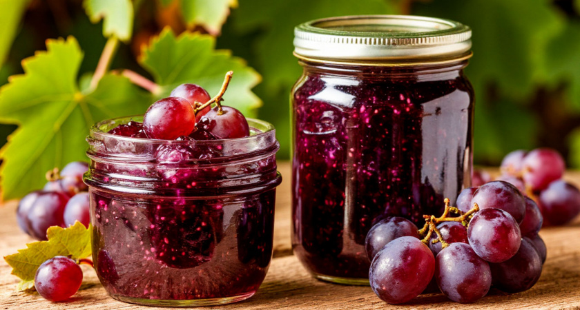 Научила подруга с Юга: теперь всегда готовлю варенье из винограда - получается настоящий деликатес