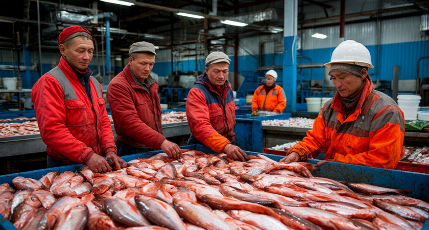 Сколько платят на вахте рыбзавода Камчатки? Реальные цифры зарплаты за 2 месяца