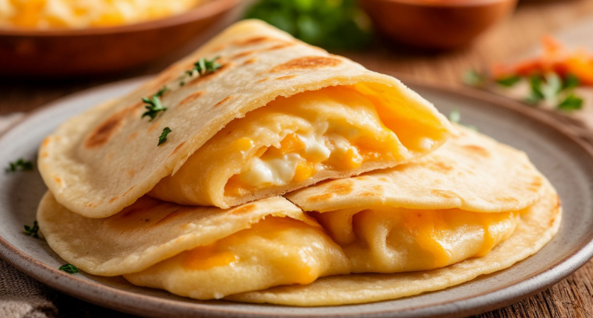 Надоела каша и яичница на завтрак? Обалденные лепешки - тесто за 5 минут и моментальная начинка
