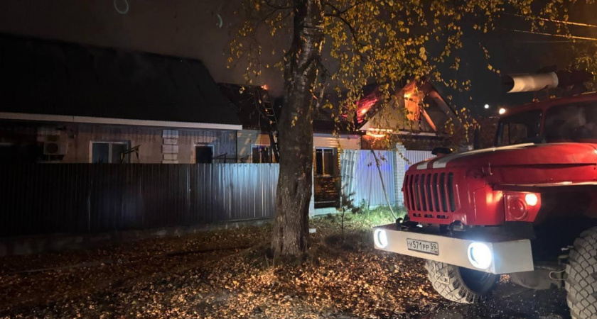 Украинский беспилотник упал на жилой дом в Пермском крае