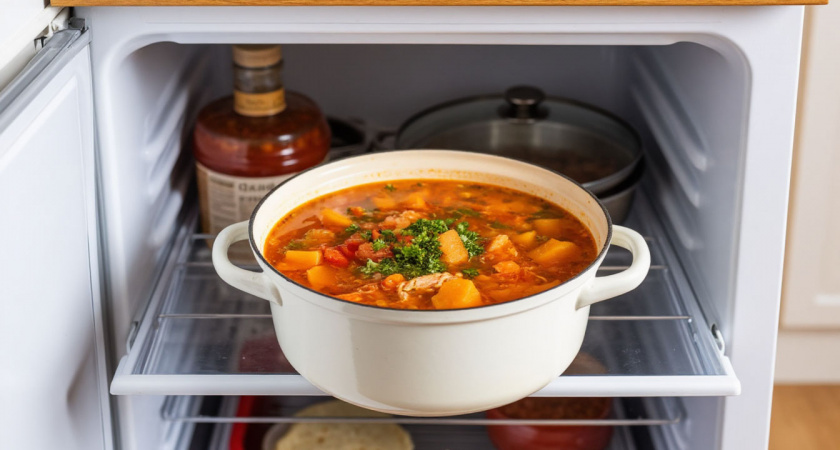 Зачем нельзя сразу убирать горячую еду в холодильник — научные и практические причины