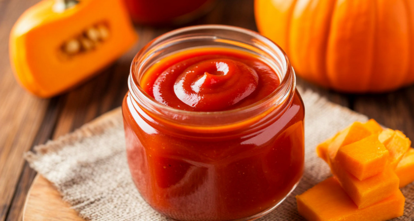 Этот тыквенный кетчуп с яблоками — вкуснее томатного: густой, красивый, и за уши не оттянешь. Наконец-то знаю, куда девать тыкву