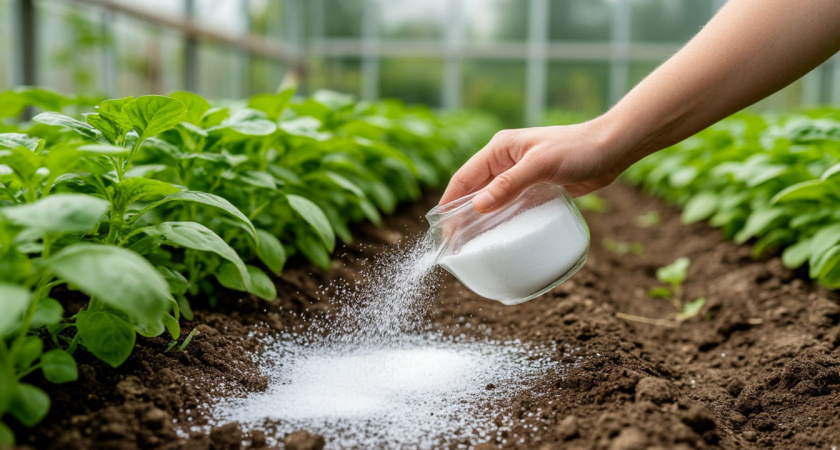 Рассыпаю соду в теплице — и забыл о вредителях: простой способ, который работает лучше магазинной химии