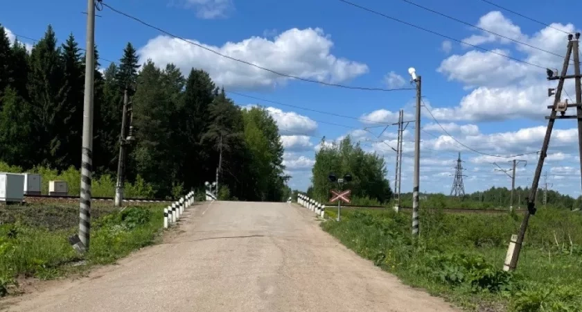 В Кирово-Чепецком районе перекроют железнодорожный переезд к деревне Мокрецы