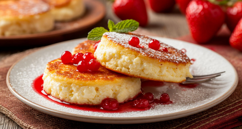 Дети требуют это на завтрак каждый день: готовлю за 15 минут из творога и батона. Вкуснее ватрушек