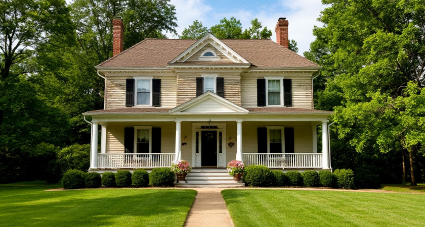 Почему в США нет заборов, а в домах ставят входные стеклянные двери. У нас же строят крепости