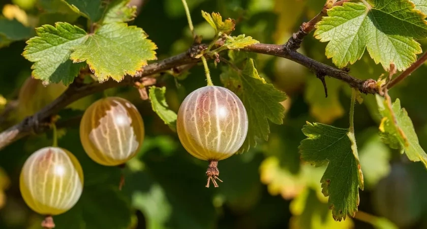 Урожай — 12 кг с 1 куста: делаю всего 3 простых действия с крыжовником с 15 октября — и он 10 лет не болеет мучнистой росой