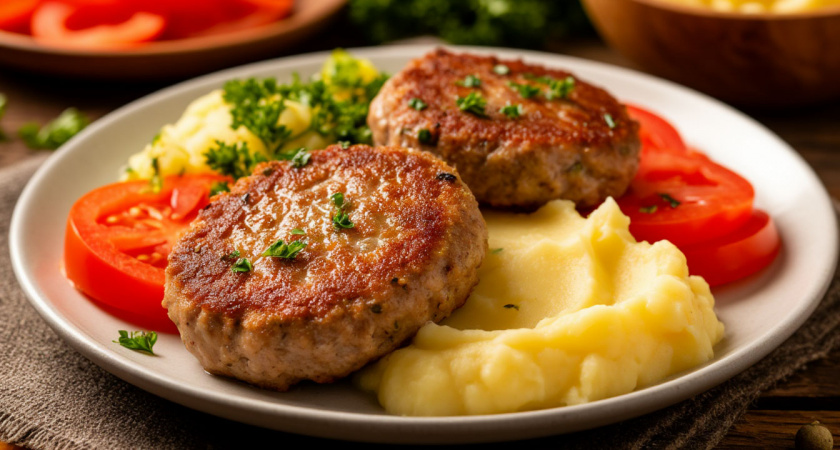 Секрет особенно сочных котлет от известного шефа: точная пропорция хлеба — ключ к вкусу