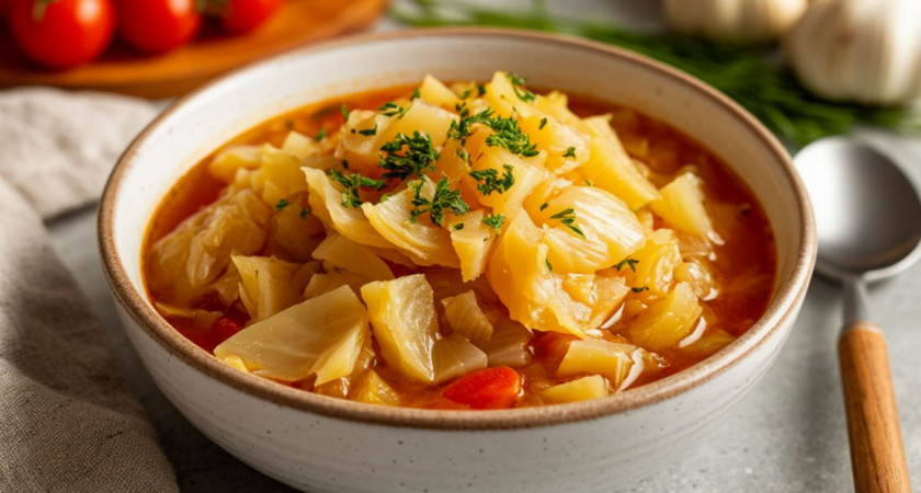 Готовлю тушеную капусту только так - выходит как в советской столовой: идеальный рецепт с кислинкой. Едят даже дети