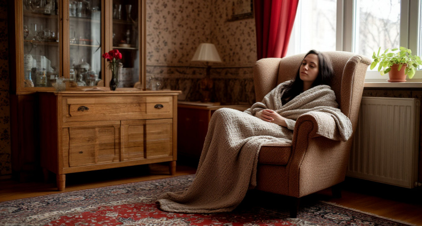 Утеплила полы дома за 30 минут часа - не потратила ни рубля: не мерзнем даже в -35