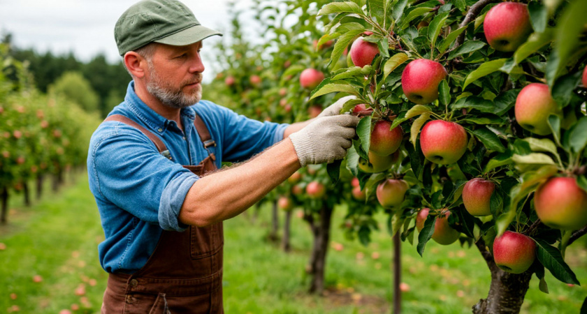 Метод, который скрывают питомники: 3 надреза осенью спасли мою яблоню от болезней и увеличили урожай с  20 до 80 кг