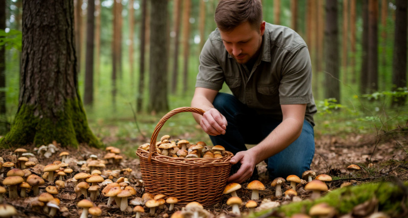 У нас в лесу завёлся необычный гриб: во Франции считается одним из самых дорогих и вкусных