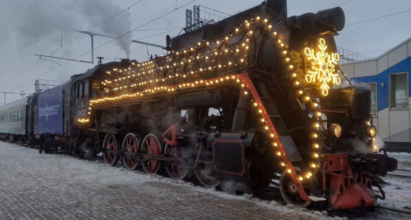 Праздничный поезд запустят по маршруту Киров – Слободской в канун Нового года