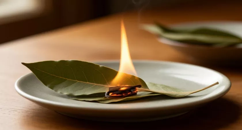 В октябре зажигаю лавровый лист у себя в квартире - далеко не все знают, для чего это нужно сделать