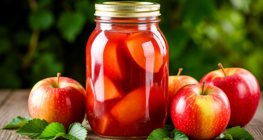 Моченые яблоки с листьями смородины на зиму без стерилизации — проще рецепта не найдете