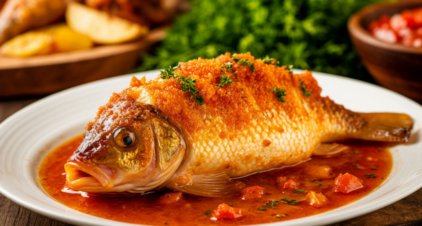 Жарю карася и карпа по рецепту из бабушкиной тетради: получается идеальная хрустящая корочка, аж за ушами трещит