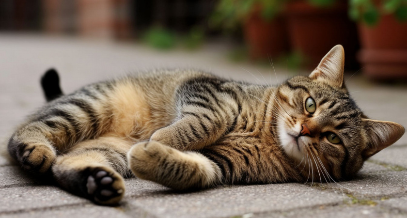 Язык тела: почему кошка заваливается набок, когда вы приходите