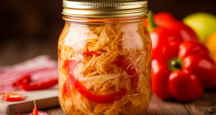 Как мариновать капусту с перцем на зиму: рецепт без стерилизации и три ключевые хитрости