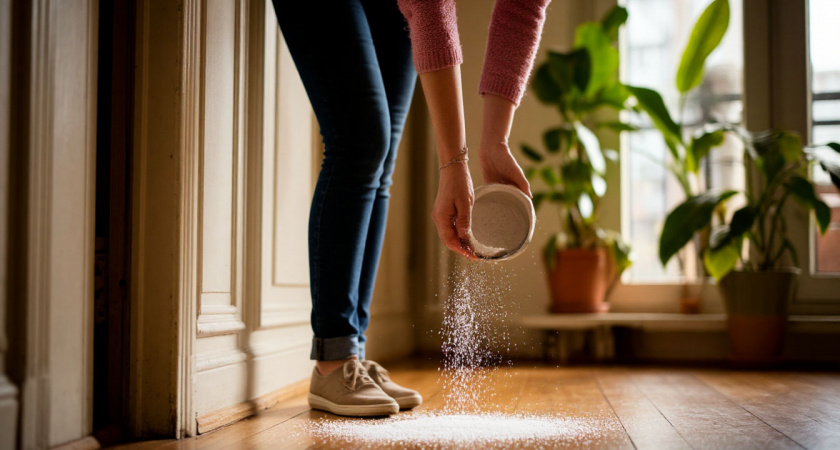  «Беру соль и сыплю у порога»: проверяю странные, но гениальные советы соседки по хозяйству