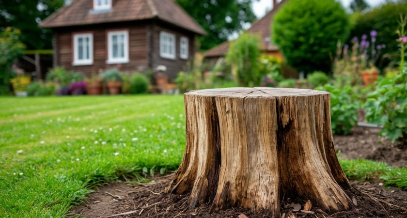 Узнала, как убрать трухлявый пень за 3 минуты: неожиданный метод по Циолковскому