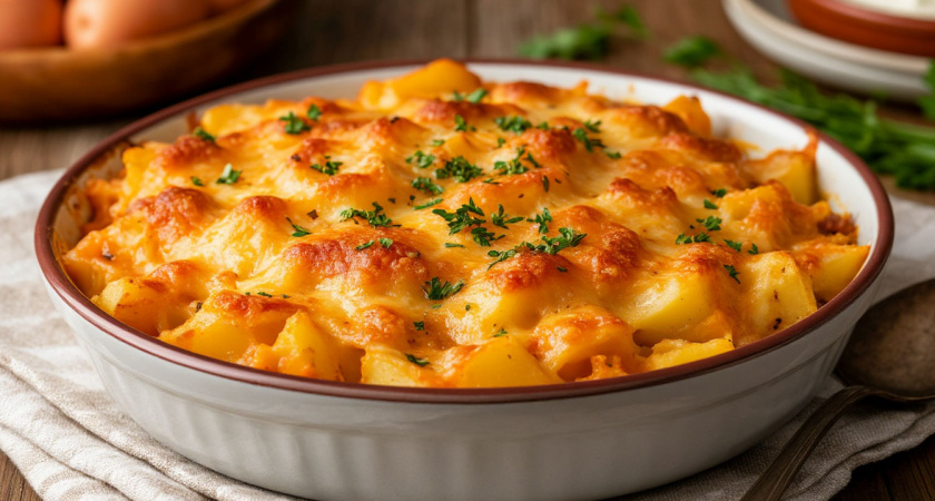 От такой запеканки не откажутся даже дети - едят все и причмокивают. Делов-то на 20 минут