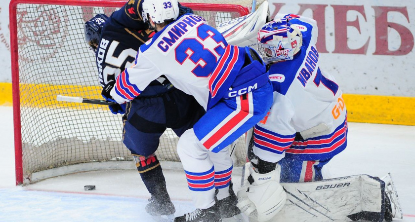 Кирово-чепецкая "Олимпия" уступила санкт-петербургскому СКА-ВМФ со счетом 1:4