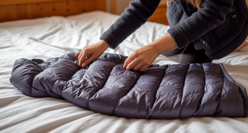 Беру 2 копеечные вещи с кухни - пуховик чистый через 5 минут: простой лайфхак, доступный каждому