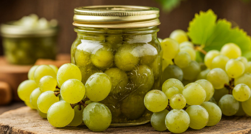 Научила подруга с Юга: теперь всегда готовлю варенье из винограда - получается настоящий деликатес