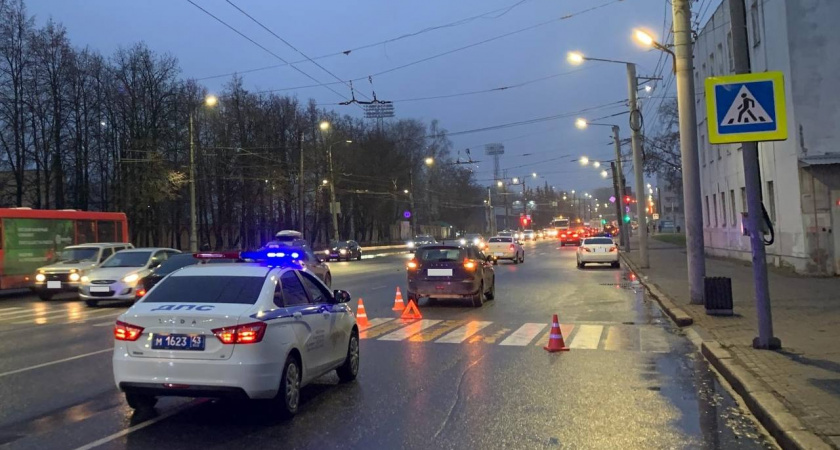 Кировчанка скончалась в больнице после наезда машины на пешеходном переходе