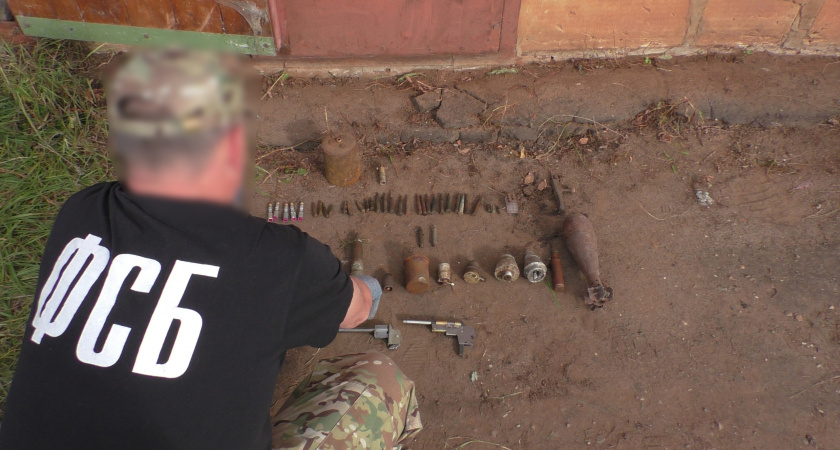 Арсенал времен Великой Отечественной войны нашли в здании на территории Кирова