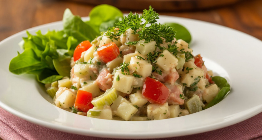 Забытый хит советских застолий: готовим салат «Озгочо» для Огненной Лошади — призываем в дом удачу и достаток