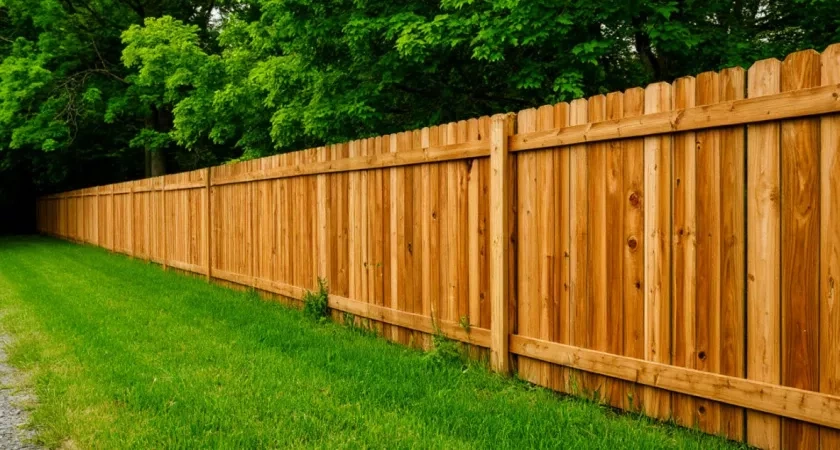 Необрезная доска, «лесенка» и плетенка - 3 современных варианта для забора на участке: бюджетно и стильно
