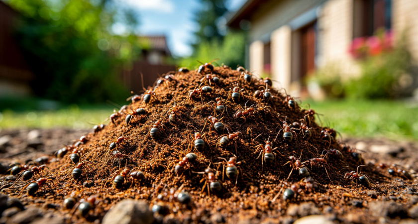 Муравьи исчезли за 1 день: мой способ, который не требует раскопки муравейника — просто посыпать и забыть