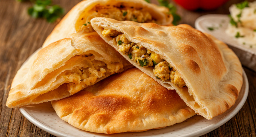  Никакой возни с тестом, беру лаваш и через 5 минут уже на сковороде: потрясающая вкуснота, лучше чебуреков 